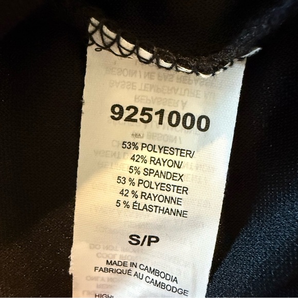 GAIAM Pullover Funnel Neck Black Long Sleeve Sweater Women’s - Picture 8 of 11